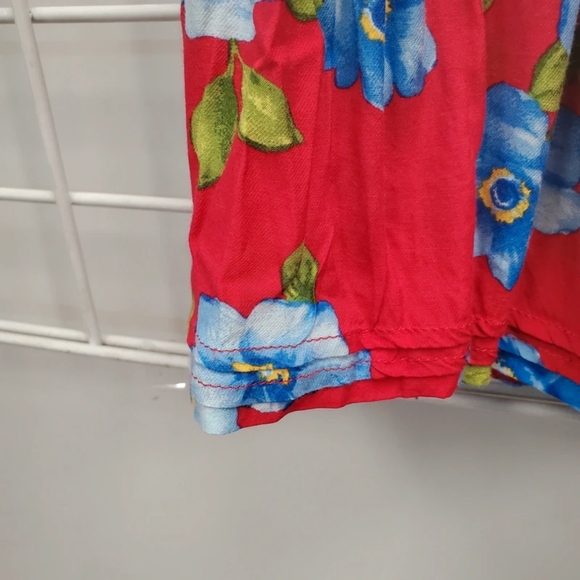 Floral Red Skirt - Picture 2 of 6